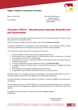 Circolare 3/2014