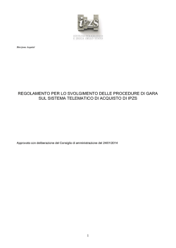 Gare telematiche - Istituto Poligrafico e Zecca dello Stato