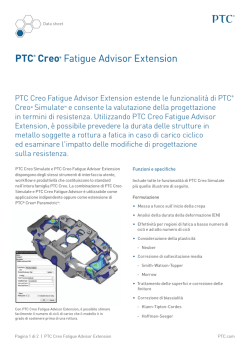PTC® Creo® Fatigue Advisor Extension