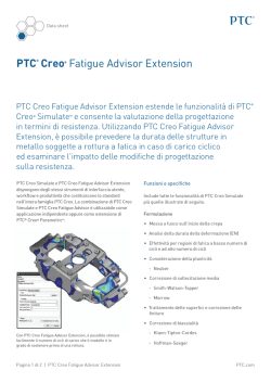 PTC&reg; Creo&reg; Fatigue Advisor Extension