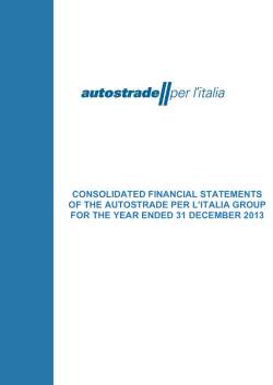 Consolidated financial statements 2013