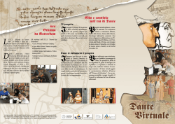 Dante Virtuale - Universit&agrave; degli Studi di Milano