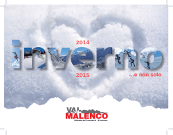 "Valmalenco 2014-2015 - inverno e non solo".