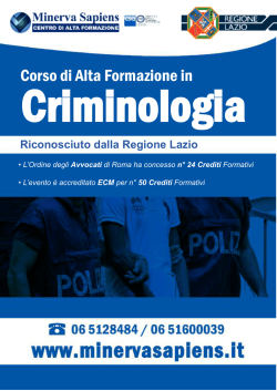 Scarica il programma del corso cliccando qui
