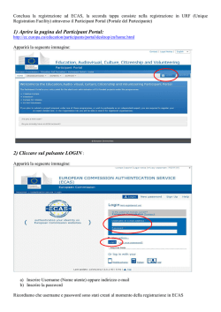 Manuale URF - Erasmus+, Il sito Italiano del programma