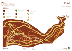 Mappa di Orune Leggi
