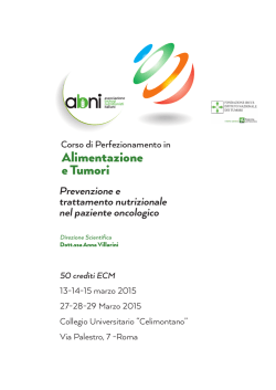 Scarica il programma completo del corso