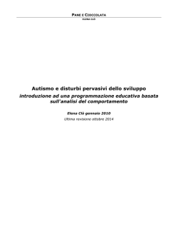 PDF - Benvenuto su Pane e Cioccolata