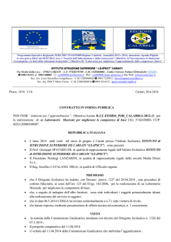 Contratto Media Direct srl