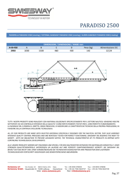 Scheda tecnica Paradiso