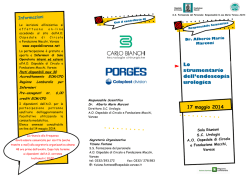 Locandina strument. endoscopia