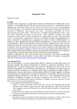 Il progetto Vales