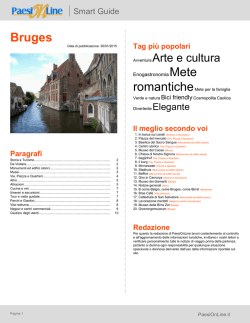 Bruges - Paesi On Line