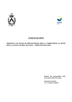 Piano anticorruzione Udine