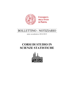 Bollettino A.A. 2014/2015 in formato