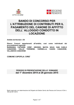 Visualizza - Comune di Barbania