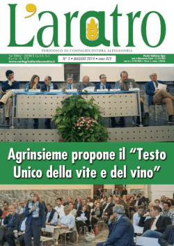 Maggio - file pdf - Confagricoltura Alessandria