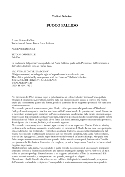 FUOCO PALLIDO - altrestorie