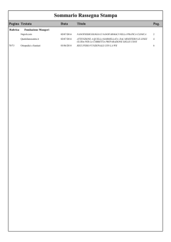 Scarica allegato - Fondazione Salvatore Maugeri