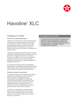 Havoline&reg; XLC - Texaco Lubrificanti