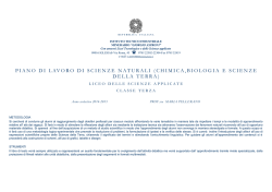 3 LSSA SCIENZE - Istituto Minerario "Giorgio Asproni"