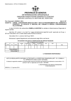 amministrazione provinciale di genova genova