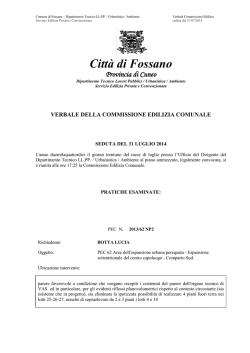 Citt&agrave; di Fossano - Comune di Fossano