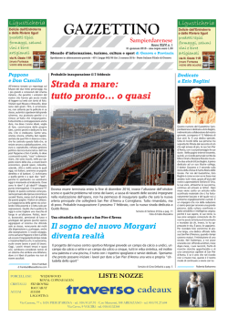 Gennaio 2015 - Ses Editoria Genova