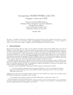Il programma MORECOWBELL della NSA