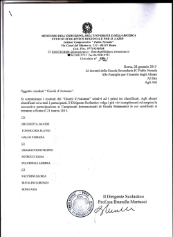 \ I1 Dirigente Scolastico - Istituto Comprensivo Pablo Neruda