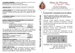 ZELEBRAZIONS &ndash; GOTTESDIENSTE