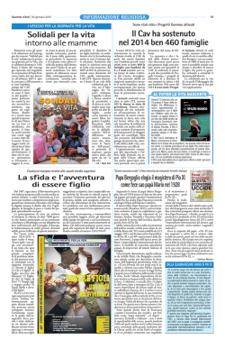 informazione religiosa