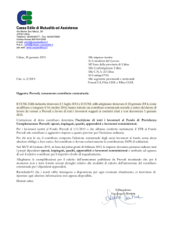 Circolare 2015.2 - Cassa Edile di Mutualit&agrave; ed Assistenza Udine