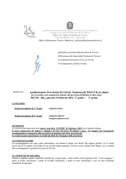 SCI - Treviso – Ufficio scolastico territoriale