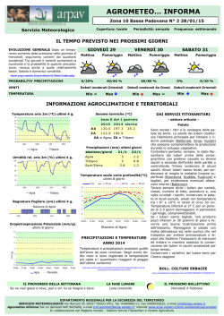 AGROMETEO&hellip; INFORMA