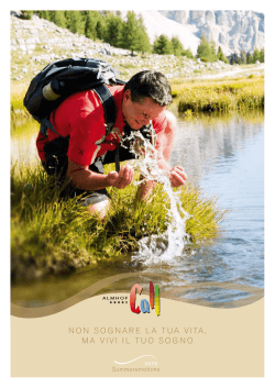 il nostro catalogo estate in montagna 2015
