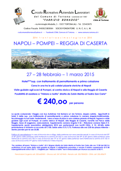 Locandina e Programma