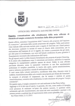 comunicazione qu - Uniti per San Pietro Infine