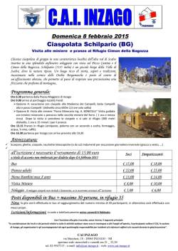 Ciaspolata Schilpario (BG)