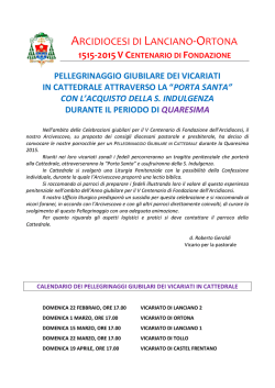 ARCIDIOCESI DI LANCIANO-ORTONA