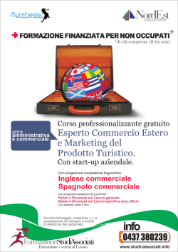 LOCANDINA COMMERCIO ESTERO