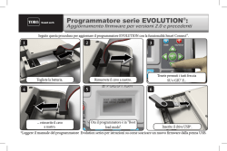 Programmatore serie EVOLUTION