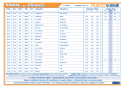 su Ghiaccio Hockey - Punto Snai Marche