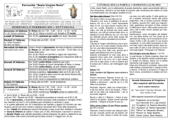 clicca qui - Parrocchia di Borgonuovo