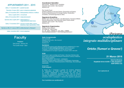 oculoplastico integrato multidisciplinare Faculty