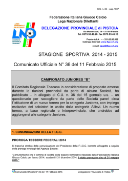Scarica - Figc - Comitato Regionale Toscana