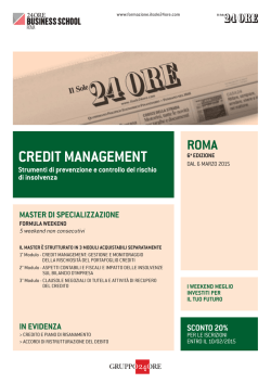 Scarica la Brochure - Il Sole 24 Ore Business School