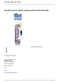 SILICONE AVORIO PRO 300ML