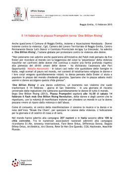 Mercoled&igrave; 29 febbraio 2012