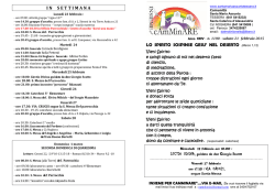 Foglietto Settimanale () - Parrocchia Santa Maria Assunta